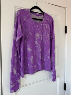 lululemon Swiftly Tech Long-Sleeve Shirt 2.0 in moonlit magenta - Size 12